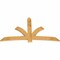 Ekena Millwork Davenport Rough Sawn Timber Gable Bracket, Western Red Cedar, 84"W x 49"H x 2"D x 6"F, 14/12 Pitch GBW084X49X0206DAV00RWR - alternate 3